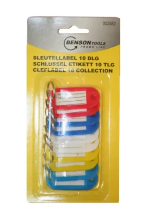 Op = Op Benson Sleutellabels